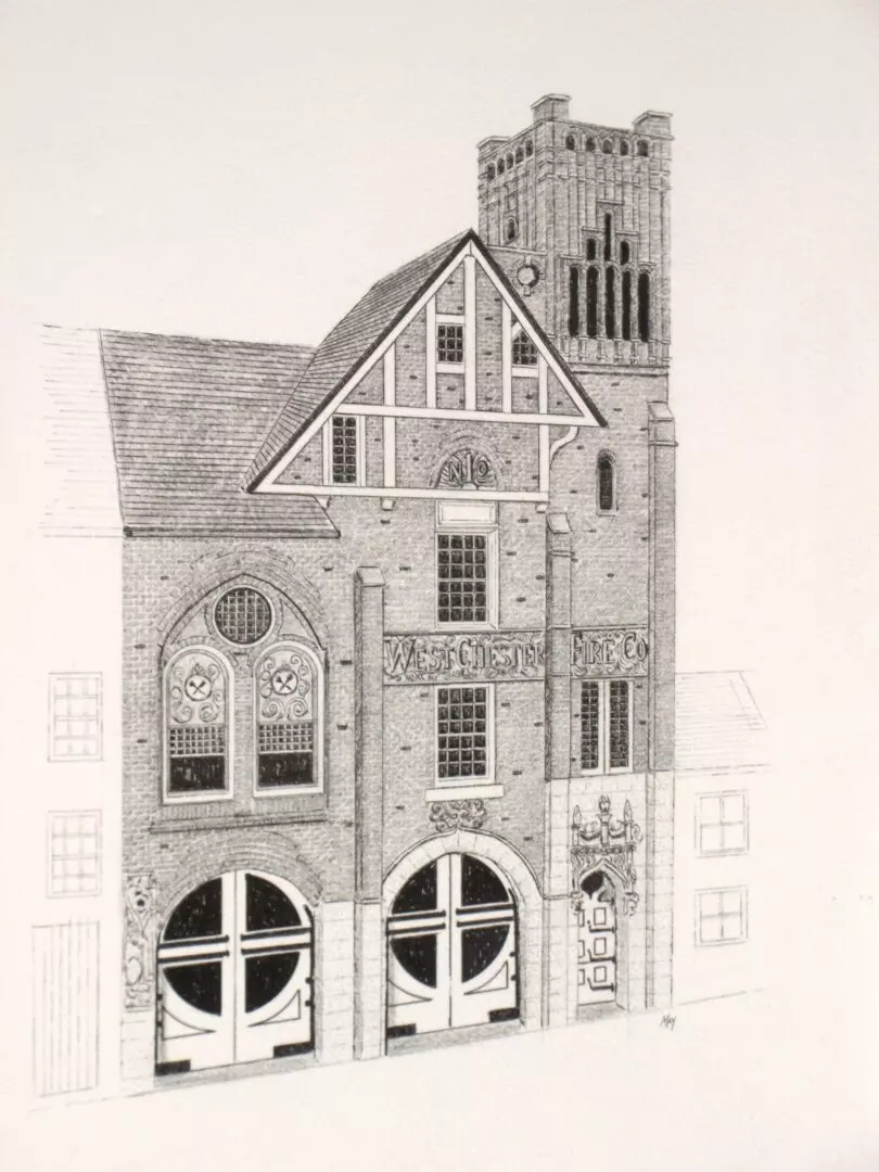 Sketch of a Fire House